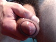 That's a big precum leak and I love to play with it!