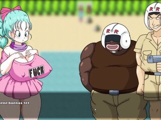 Bulma's Quest for the Ballz - Bulma Banging with the Red Patrol