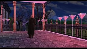 Resident Evil babes get futanari pleasure in a threesome