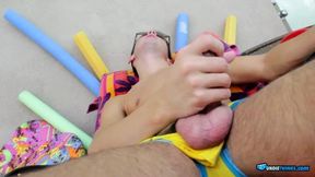 Damon Archer Strokes His Meaty Cock And Shows His Big Balls