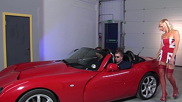 This chick may be British, but she's just as willing to bend over for cock as any of the...