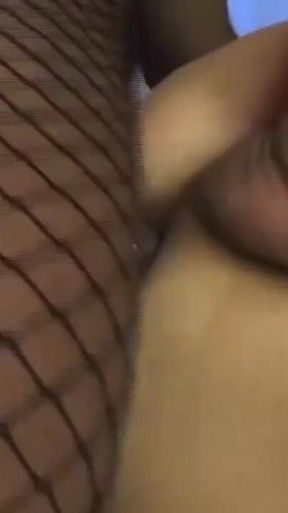 Epic anal penetration with a huge cock of a black transvestite