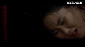 Perfect Asian Babe Katana Erotic Fetish Sex with Big Dick Client LETSDOEIT