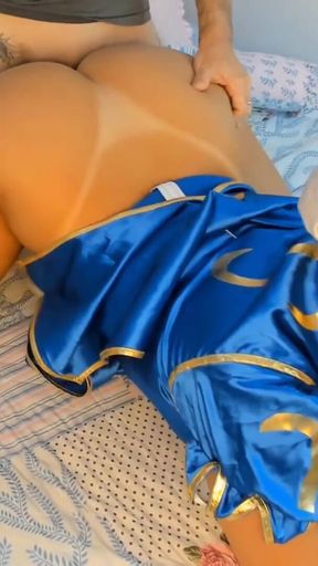 Key moment from &quot;Yor Forger cosplay dirty talking JOI ERK OFF INSTRUCTIONS TWERK AHEGAO AND PERFECT BLOWJOB&quot;
