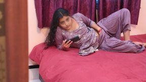 Stepsister Caught watching Porn by stepbrother desi Hindi MMS, local desi beautiful Stepsister hindi story Sex video Xxxx