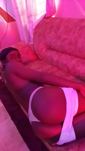 Horny Big Booty Twink Teases You with His Big Butt