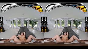 VIRTUAL PORN - Kylie Rocket Gets Caughty Filming A Naughty Video By Her Stepbro Jay And Asks Him To Join