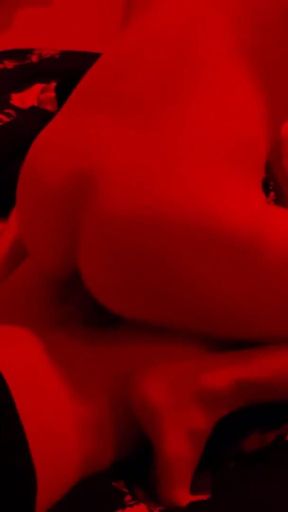 Red Light Gay Bareback - Twink Sucks and Gets Raw Fucked with Facial