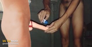 Boyfriend Very Hard Fucking My Ass Holl - Very Enjoy My Boyfriend and Me - Male Sex Toy Only