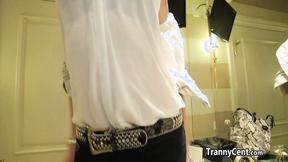 ”Tatted t-girl hotty fucks so good”