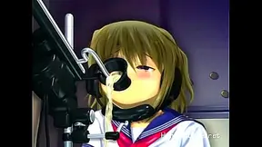 Tiny Hentai Babe Takes On Massive Fuck Machine — Big Boobs Bouncing Wildly