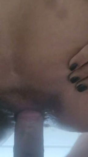 Brunette has her giant ass fucked by friend   Clip 1