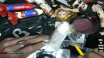 Unfinished DILDO business - It&#039_s time to paint a little grey alien