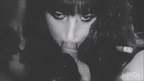 Smoking blowjob