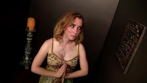 nicki blue deep throats big cock gloryhole load