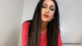 Luscious Lopez winking asshole upskirt Boss