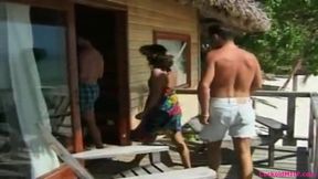 Cuckolds MILF and Her Sissy Husband on Tropical Vacation