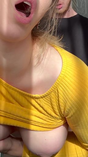 Must-see moment from &quot;Russian Beauty With A Gorgeous Ass Sucked A Cock And Then Rided It&quot;