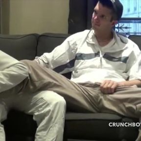 Matt Kenedy submitted to sneakers of straight bad boy