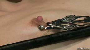 ”Pinned to the desk & machine ravaged”