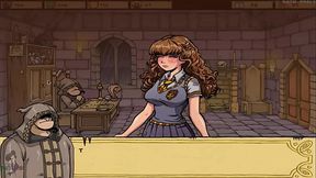 Hermoine Teases Snape in Akabur’s Hot Anime Witch Trainer Cosplay Sex Scene