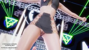 MMD TWICE - I CAN'T STOP ME Seraphine Kpop Dance League of Legends Hentai Uncensored 4K 60FPS