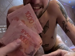 LatinLeche - Cute Latin Guy Enjoying Big Hard Cock