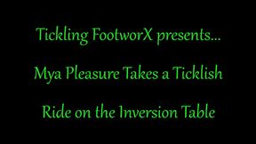 Mya Pleasure Takes a Ride on the Inversion Table