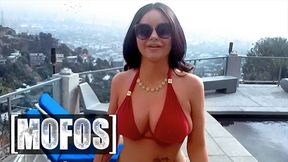 MOFOS - Rachele Richey Gets Her Pussy Stretched While Being Recorded By A Flying Drone