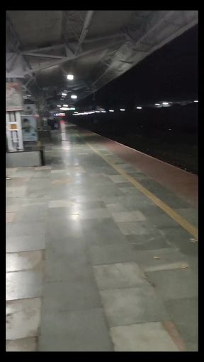 Railway Station Cumshot
