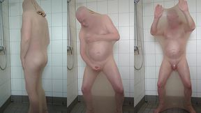 pissen, wichsen und abspritzen im nylonstrumpf fur den korper