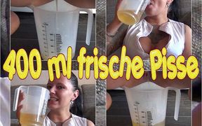 Pee pure - 400 ml fresh piss for me