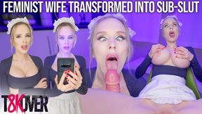 Feminist Bitch Wife Transformed Into an Obedient Breeding Slut - 4K | 2160P