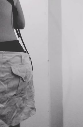 Young man doesn't notice camera