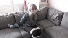 Luna Grey - Nanny Bound and Tape gagged
