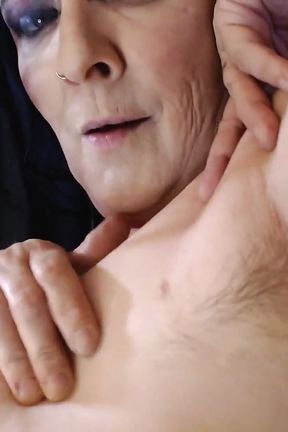 Closeup Fresh Growth Hairy Armpits