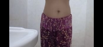 Busty Teen Gets Peeked on in Shower &amp; Start masturbating in Bathroom!