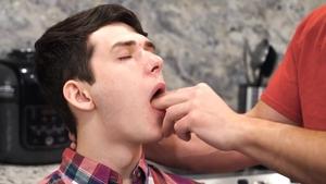 FamilyDick: Cute Twink Dakota Lovell Caught By Hot DILF