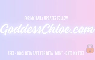 GoddessChloeLove - Goddess Chloe Love's Captivating Locktober Tease