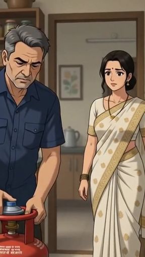 The Gas Man Is Alone at Home with His Wife.