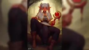 Goddess MILF Embraces Dual Pleasure in Steamy Hentai Fantasy Explosion