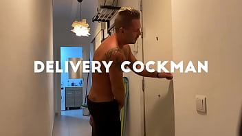 Bareback with Delivery guy