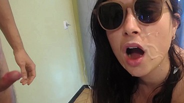 The Girl Next Door Came For Cum and Was Very Pleased