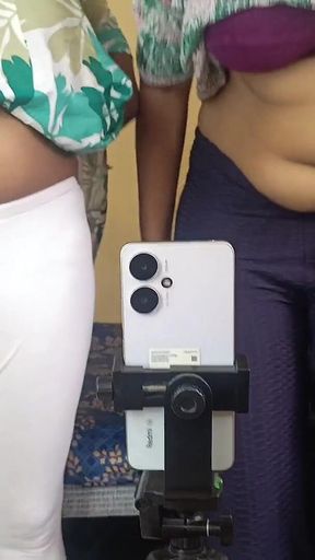 Sisters Video Call with Boyfriend