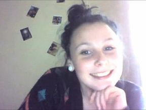 CUTE TEEN GETS NAKED AND PLAYS WITH HER KITTY