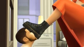 LOUNA — The Annoying Rave Guy Becomes Her Personal Boot Licker