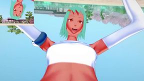 Futa Fuu Destroys Ass POV Gushing Cum Choke Explosion