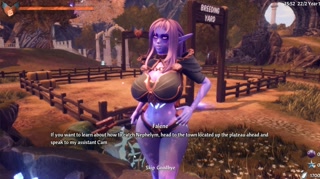 Breeders of Nephelym [Hentai 3D game] Ep.1 a plant monster girl sucked my huge cowgirl tits