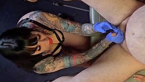 Mistress Porcelain Midnight in Compulsive Masturbator Treatment Part 1: Medical Sounds