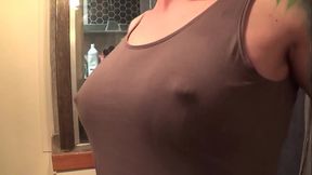 femboy bounce his tits